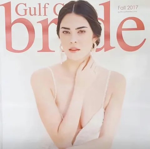 Gulf Coast Bride magazine cover, Fall 2017